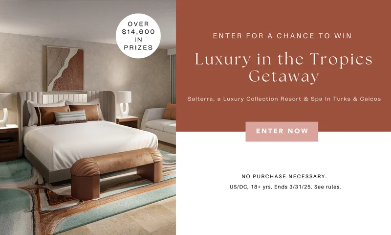 Enter for you chance to win: Luxury in the Tropics Getaway