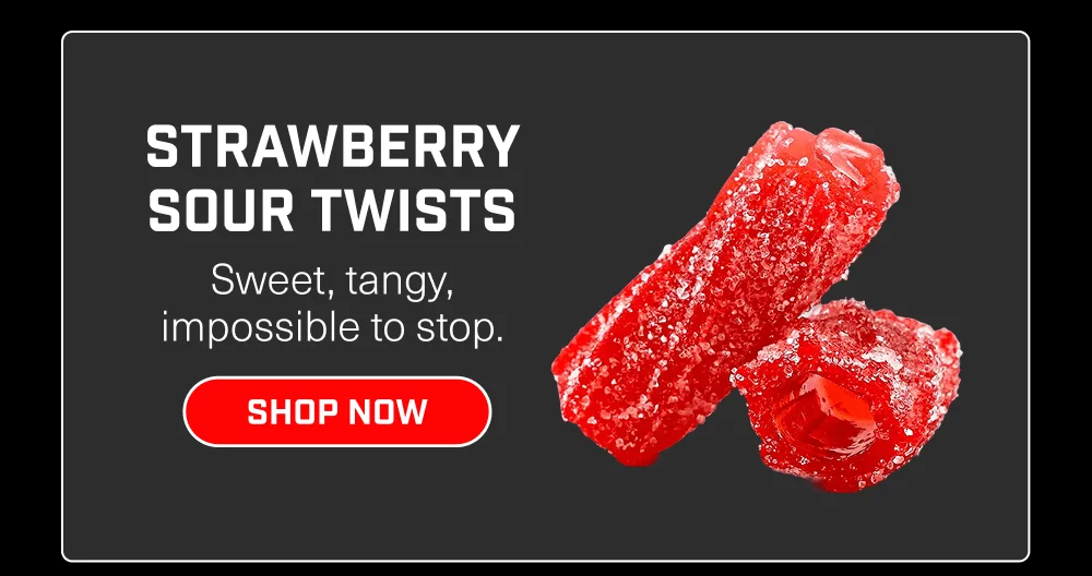 Strawberry Sour Twists
