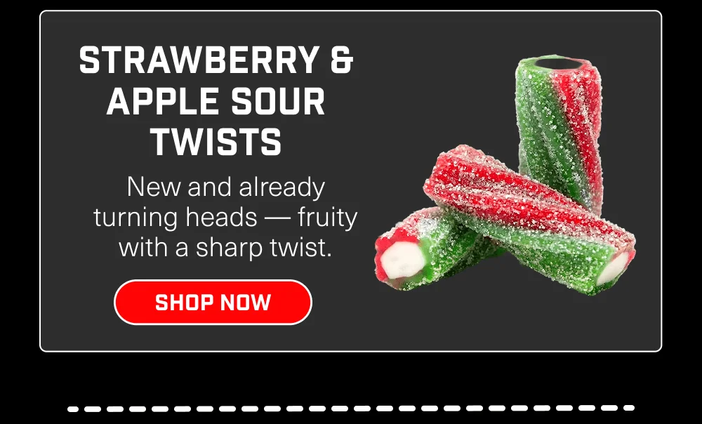 Strawberry & Apple Sour Twists