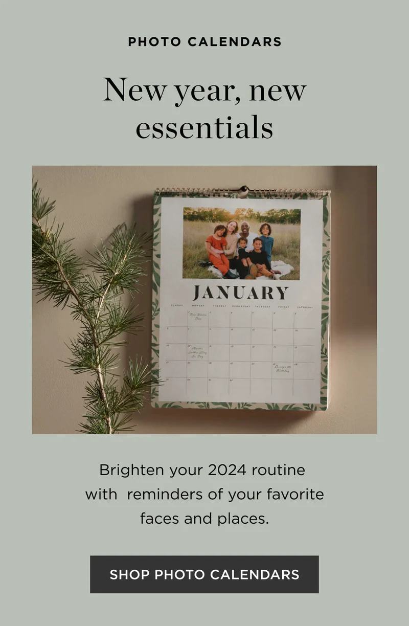 Shop Calendars