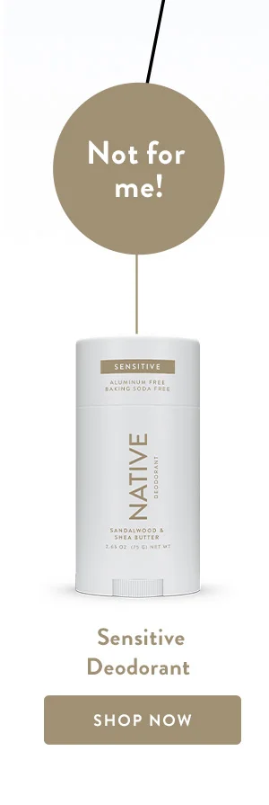 Sandalwood & Shea Butter Sensitive Deodorant | SHOP NOW