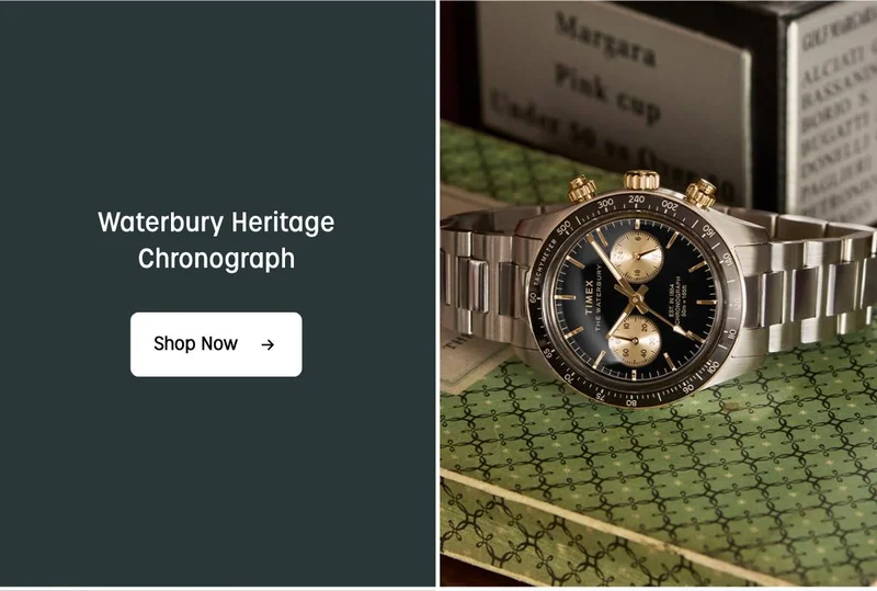Waterbury Heritage Chronograph | Shop Now