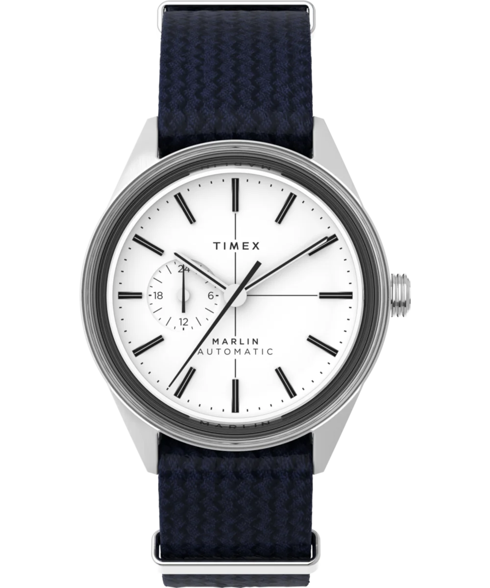 Image of Marlin® Jet Automatic 38mm Fabric Strap Watch