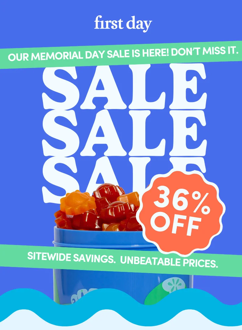 Our Memorial Day sale is here! Save 36% OFF sitewide.