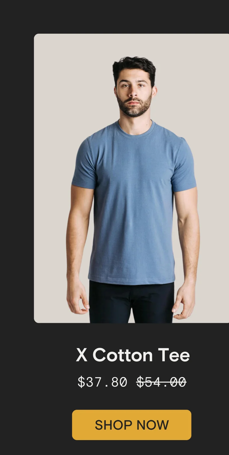 X Cotton Tee