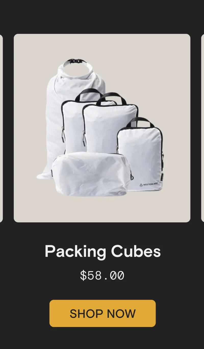 Packing Cubes