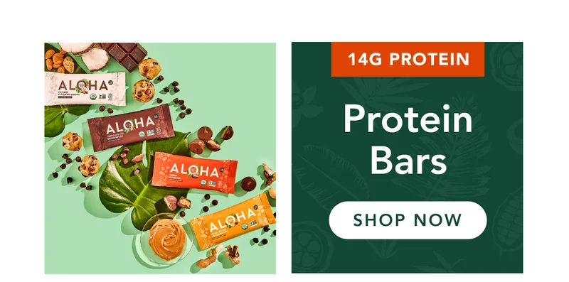 Protein Bars: 14g Protein