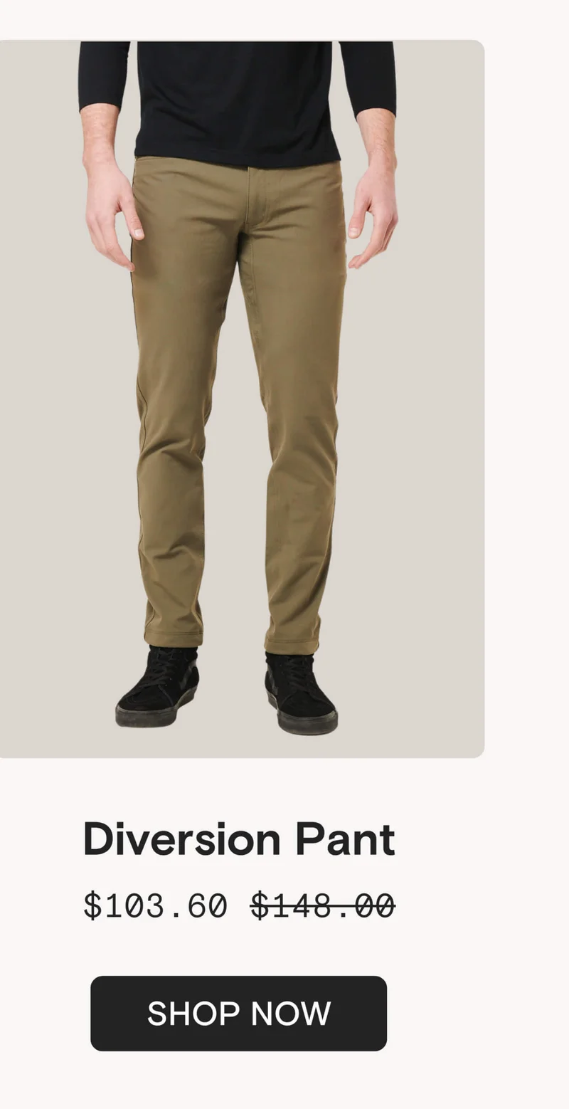 Diversion Pants
