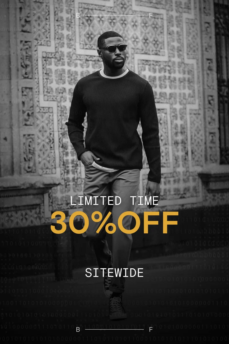 LIMITED TIME 30% OFF SITEWIDE