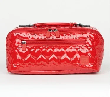 IHKWIP Carry It All Heart Quilted Cosmetic Case
