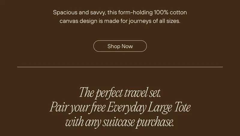 The perfect travel set.