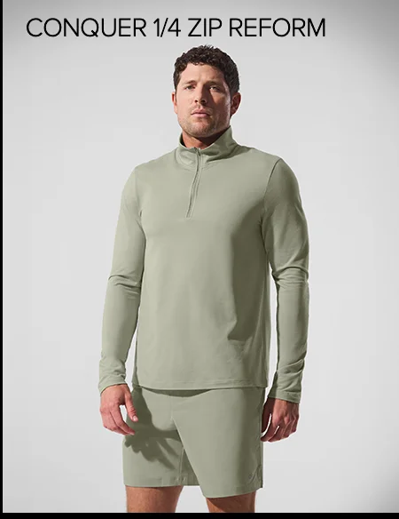 CONQUER 1/4 ZIP REFORM