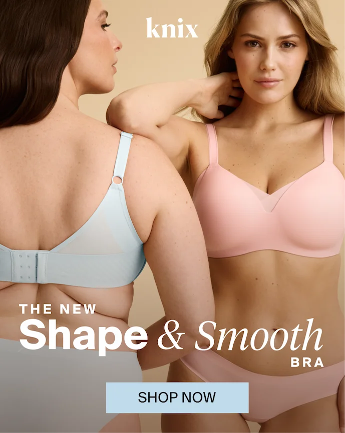Knix: THE NEW Shape & Smooth Bra. Shop Now