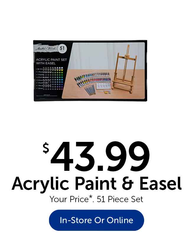 Acrylic Paint Easel