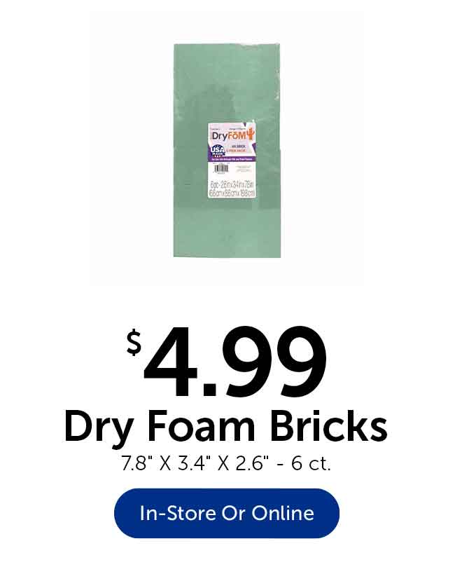 Dry Foam Bricks