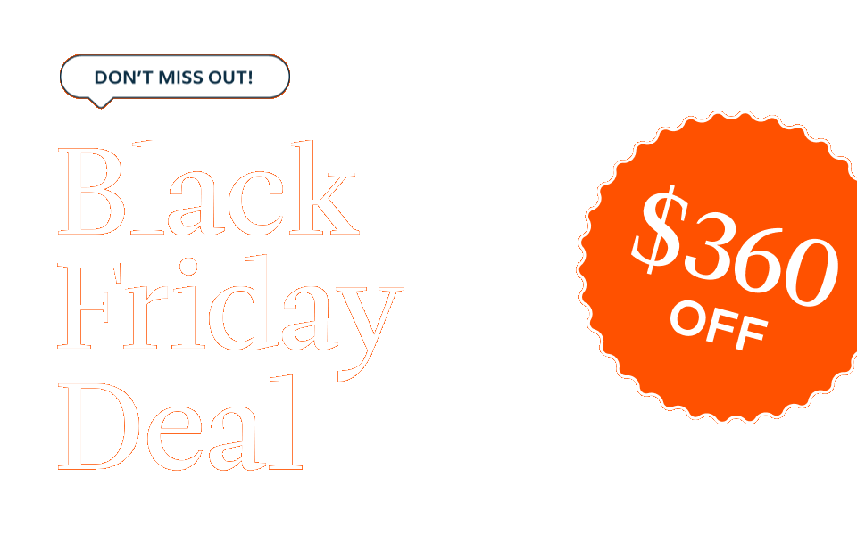Get $360 off Lifetime!