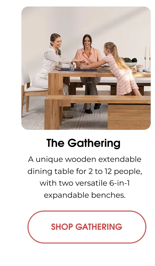Create memorable meals with our extendable dining tables, perfect for any dining room.