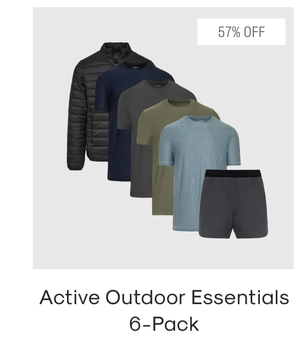 Active Outdoor Essentials 6-Pack
