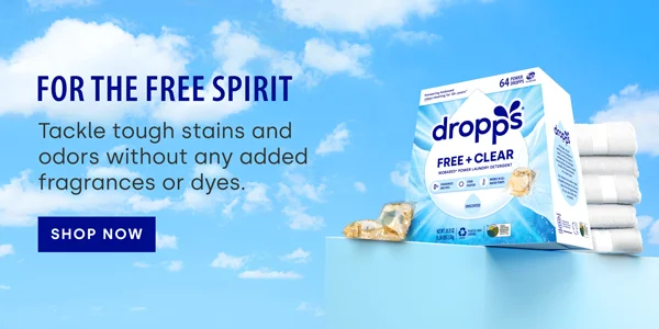 Dropps Free + Clean Laundry Detergent