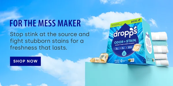 Dropps Odor + Stain Laundry Detergent