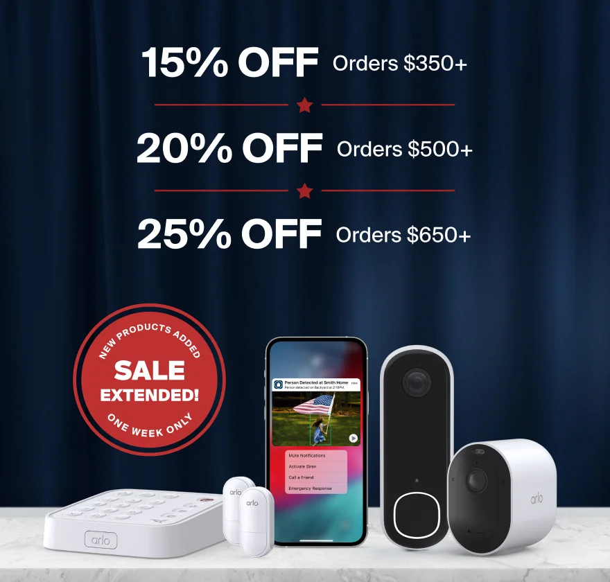 Arlo Presidents Day Sale