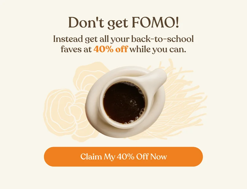 Don't get FOMO! | Instead get all your back-to-school faves at 40% off while you can. | Claim my 40% Off Now