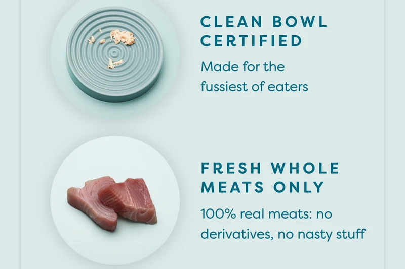100% real meats: no derivatives, no nasty stuff