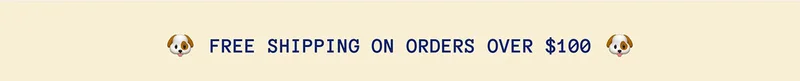 Free Shipping On Orders Over $100