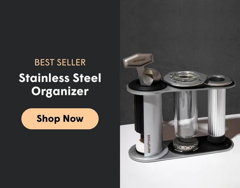 Stainless steel organizer