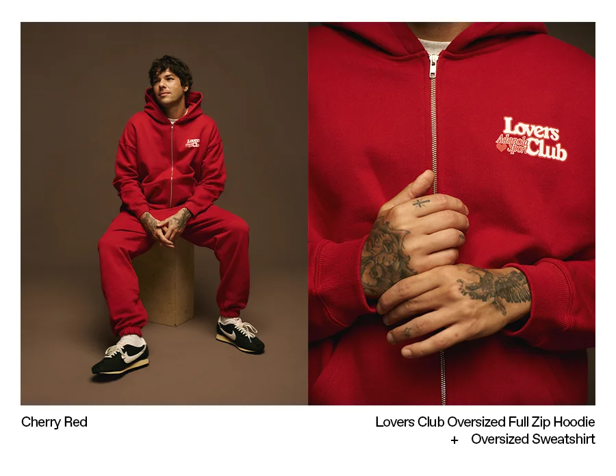 Cherry Red sweats