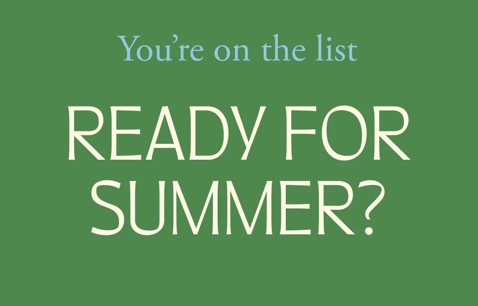 Ready For Summer
