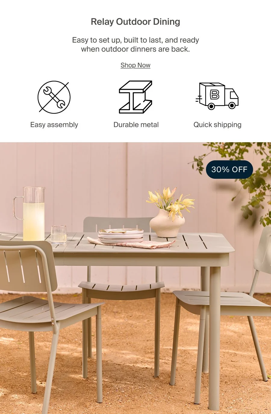 Shop All Outdoor Dining