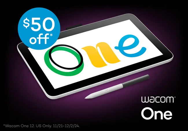 Wacom One 12 save $50