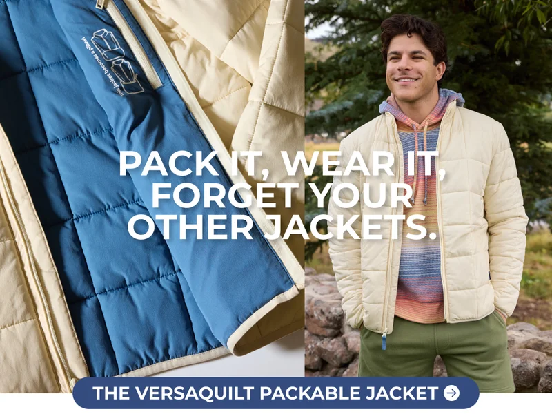 PACK IT, WEAR IT, FORGET YOUR OTHER JACKETS.