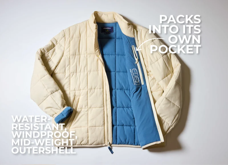 SHOP THE VERSAQUILT PACKABLE JACKET