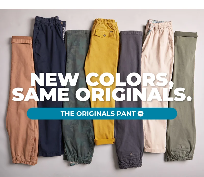 NEW COLORS. SAME ORIGINALS: Shop The Originals Pant