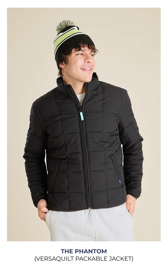 VersaQuilt Packable Jacket: The Phantom