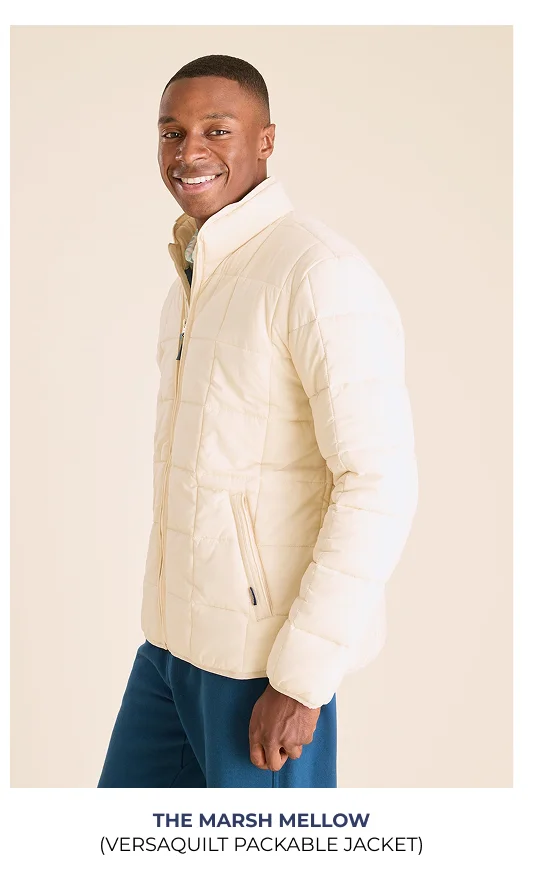 VersaQuilt Packable Jacket: The Marsh Mellow