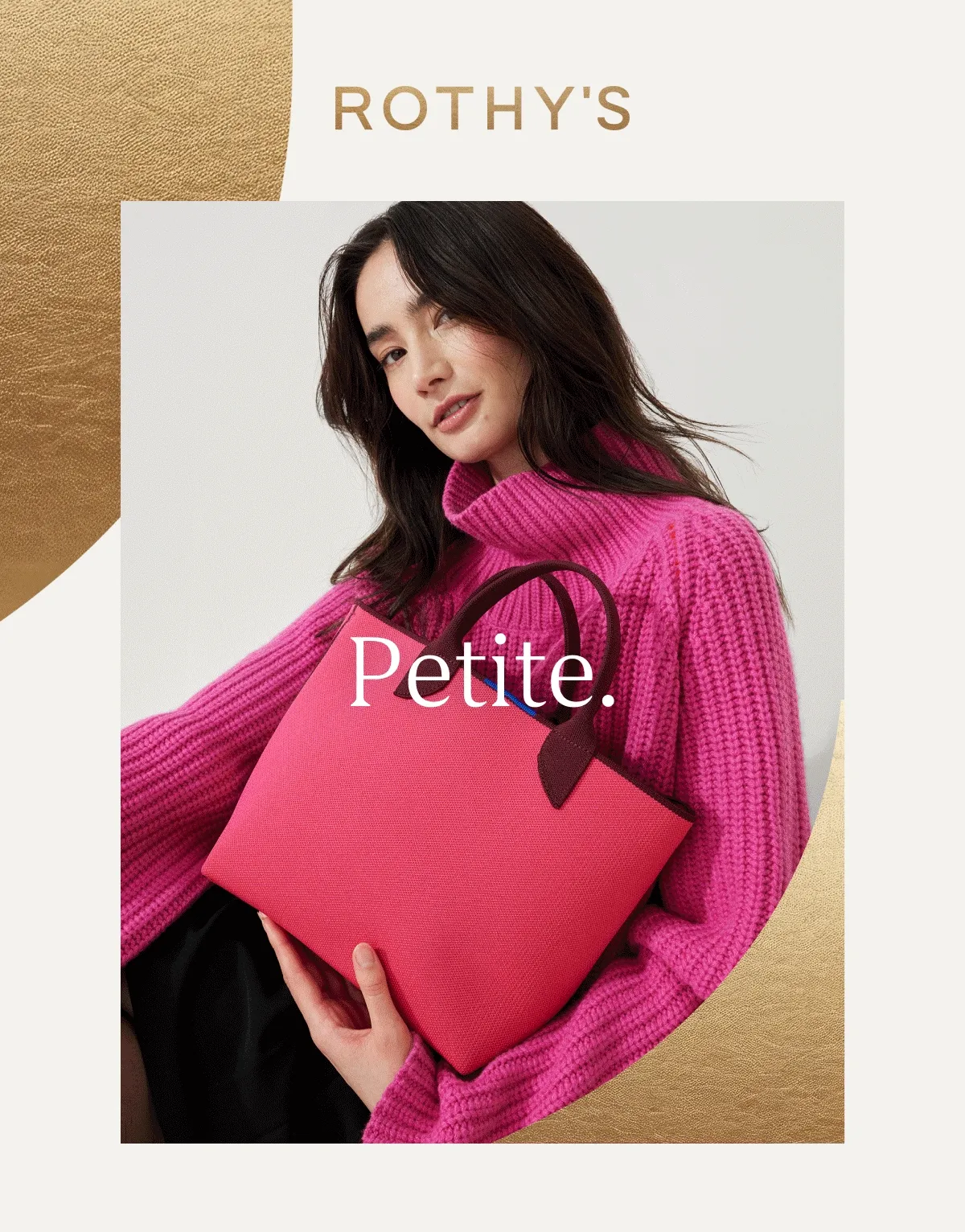 Petite. Lightweight. Clips to close.