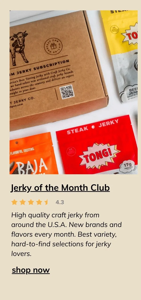Jerky of The Month Club