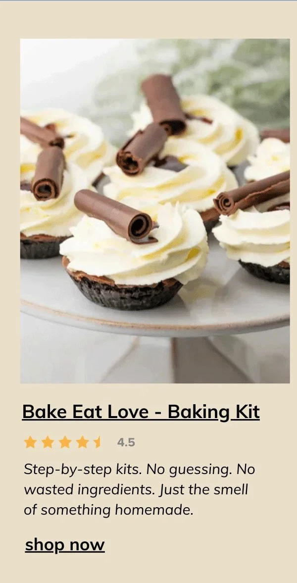 Monthly Baking Kit - Learn to Bake Like a Pro