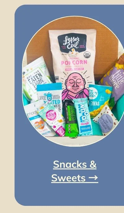 Shop all snacks and sweets