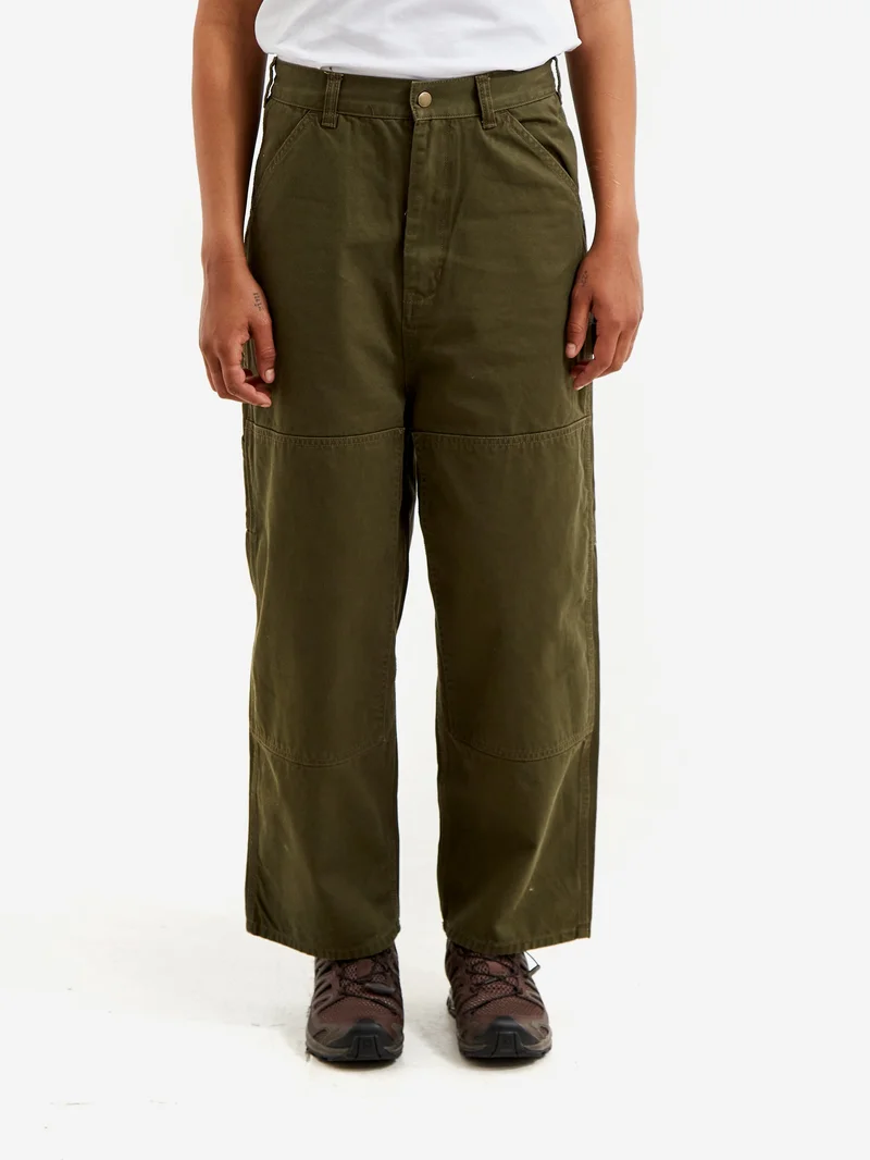 Image of Beams Boy Knee Painter Jeans - Olive