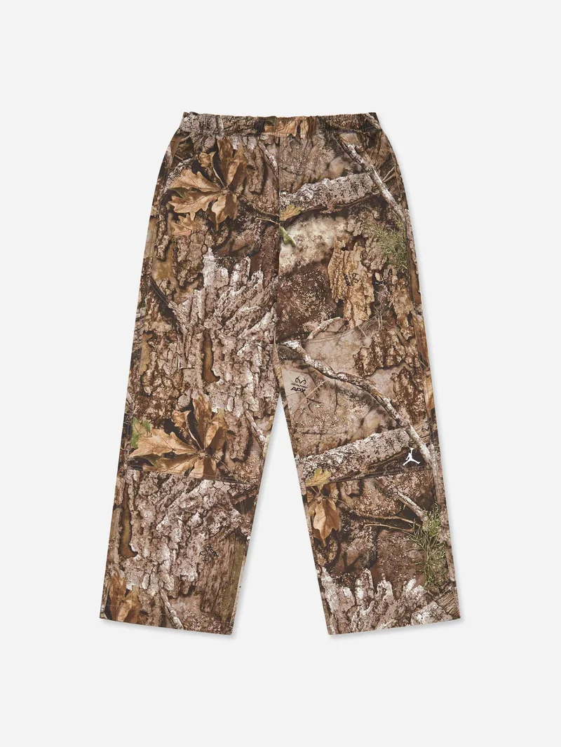 Image of Jordan Brooklyn Woven Realtree Pant - Medium Olive/Sail