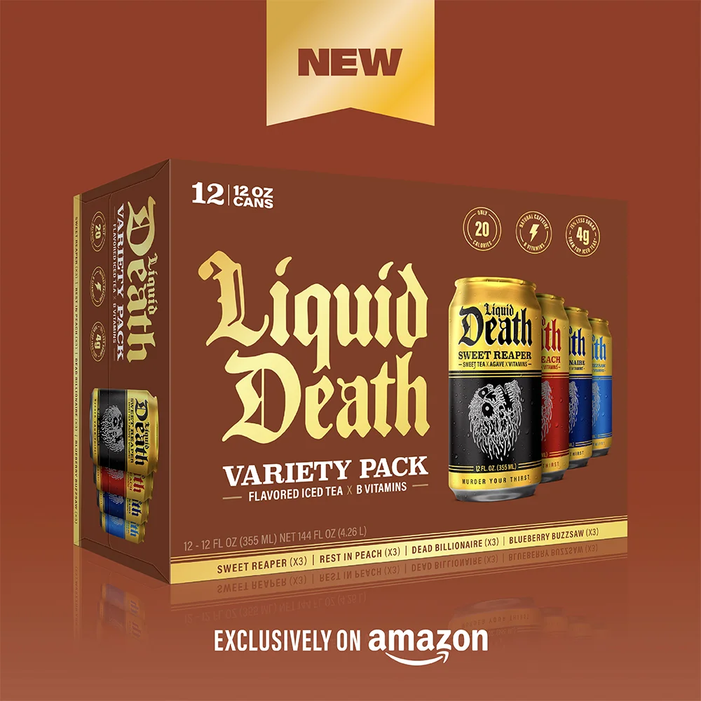 Liquid Death Iced Tea Variety Pack