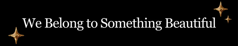 We Belong to Something Beautiful