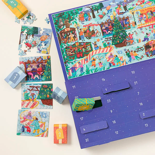 Through the Market Puzzle Advent Calendar
