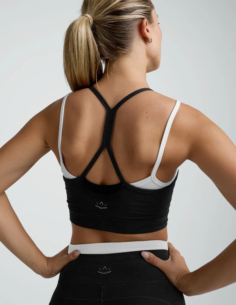 Image of Spacedye™ Layered Long Line Bra
