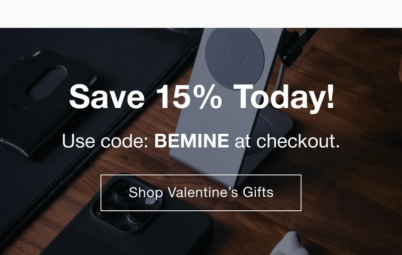Save 15% Today! Use code: BEMINE at checkout.