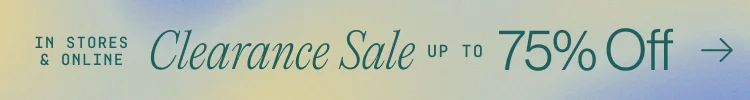 Clearance Sale Up To 75% Off